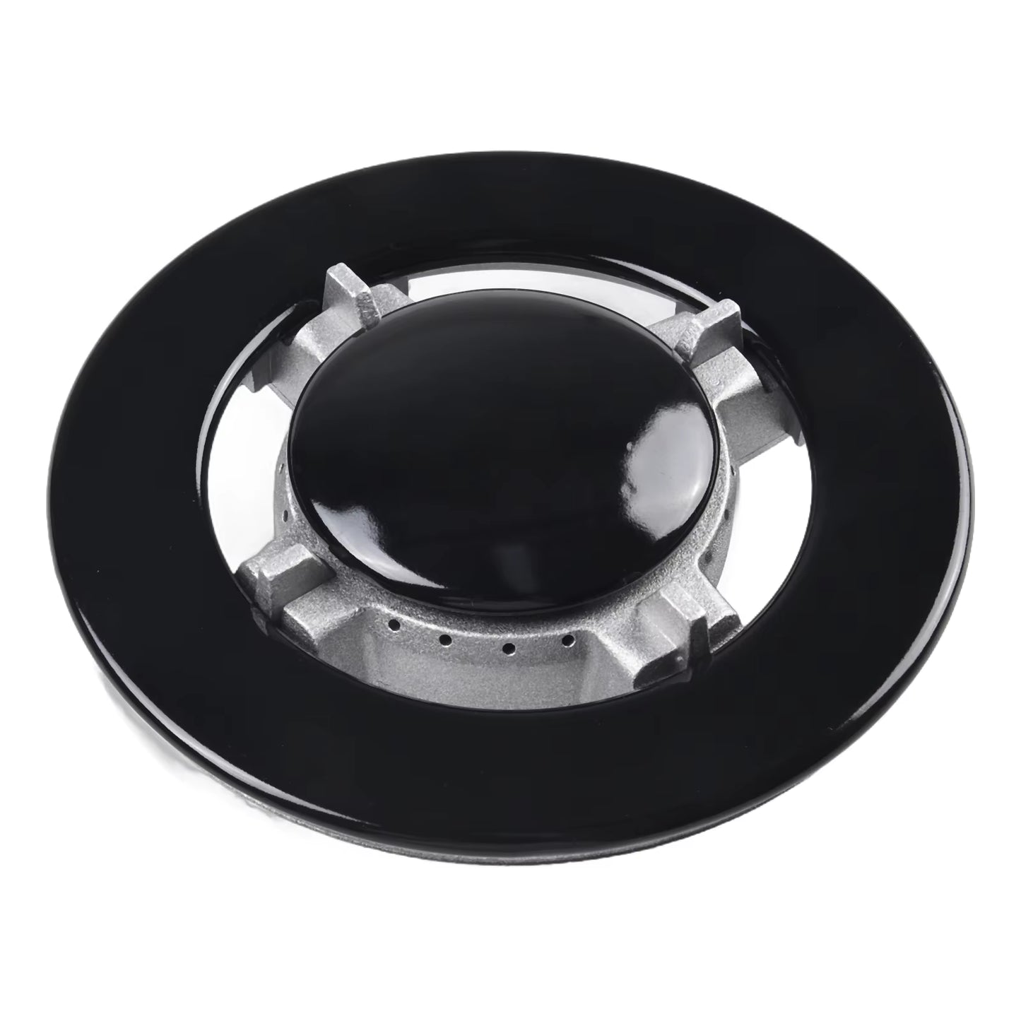 1 Set Cooker Hat Set Stove Lid Upgraded Oven Gas Hob Burner Crown Flame Cap Fits Most Gas Stove Burners Kitchen Accessories