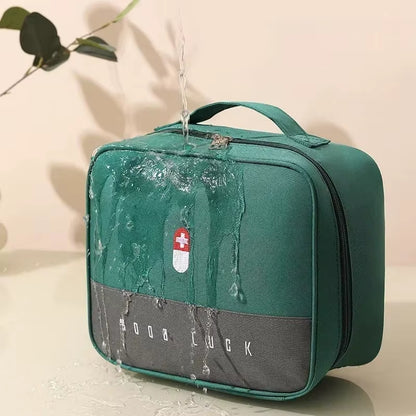 Medical Bag Convenient Portable Medicine Box Organizer Outdoor Medicine Medical Storage Firstaid Kit Home Waterproof Storage Bag