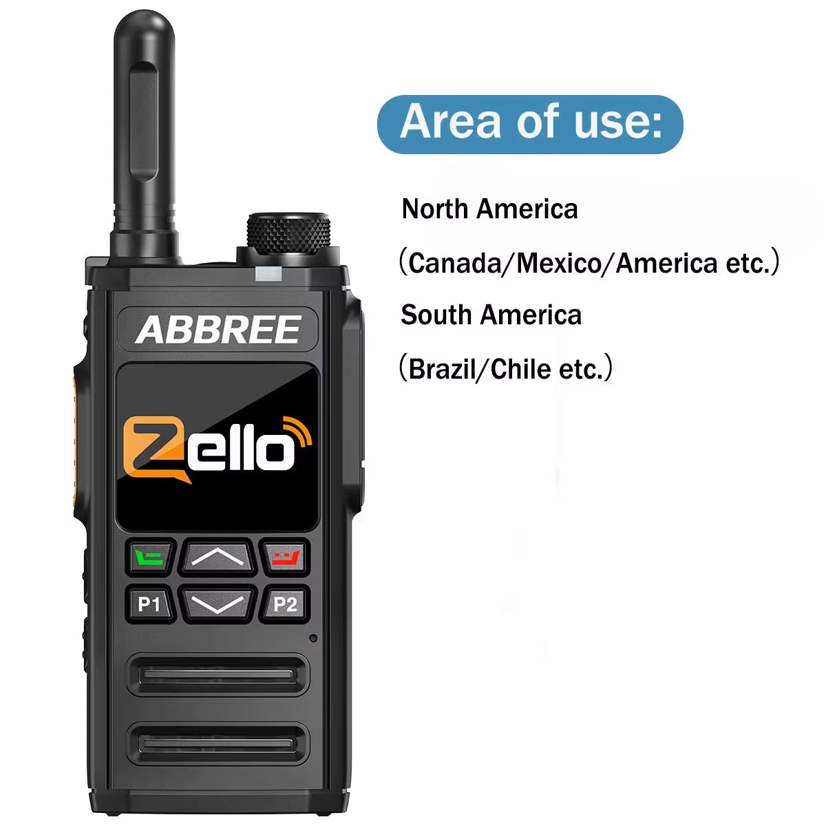 GP-268 Network Walkie Talkie Zello Global POC Radio Wireless Unlimited Distance SIM Card 4G Android Bluetooth Ham Radio