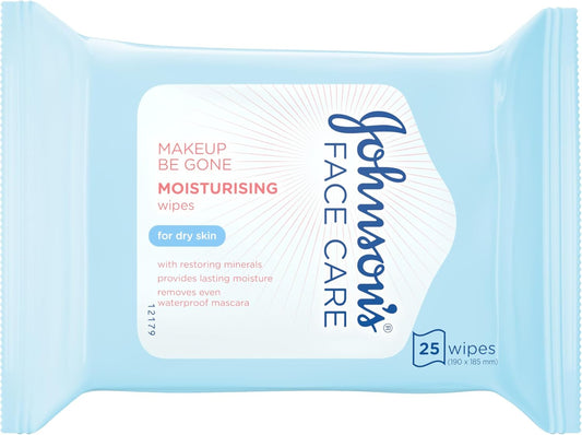 Face Care Makeup Moisturising Wipes, Pack of 25 Wipes, Packaging May Vary