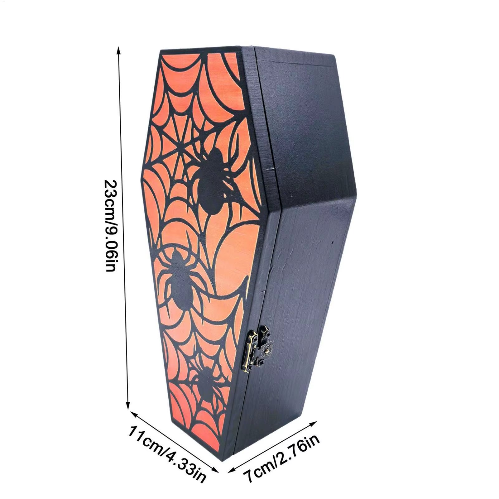 Coffin Boxes for Treats Coffin Goodies Halloween Candy Boxes Spooky Food Container for Cake Chocolates Popcorn Teas Jewelry