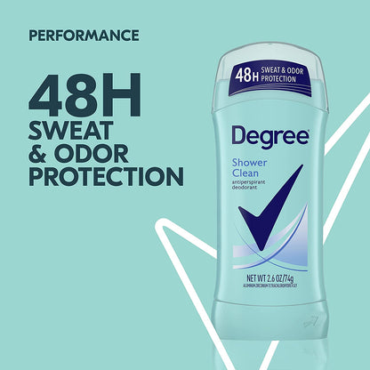 Women, Shower Clean, Body Responsive Anti-Perspirant & Deodorant, Invi...