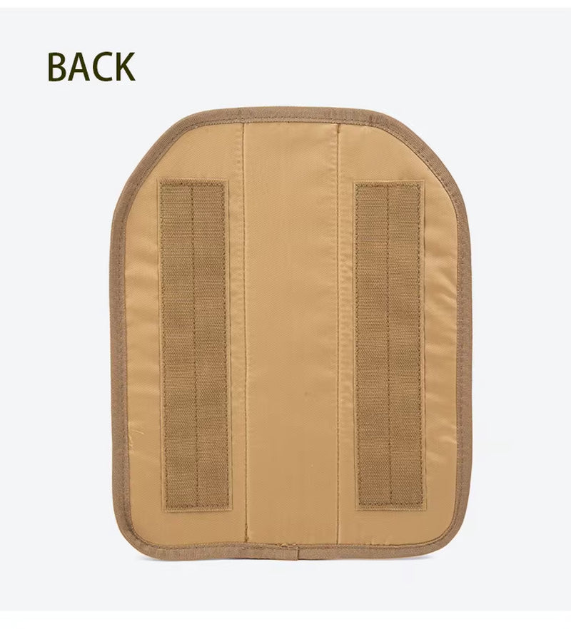 Tactical Vest Padding - Front & Back Shock-Absorbing EVA Pads, Breathable Mesh Anti-Chafing, Moisture, Durable for Hunting