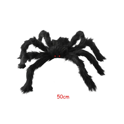 Black White Halloween Spider Web Giant Stretchy Cobweb for Home Bar Haunted House Scary Props Horror Halloween Party Decorations