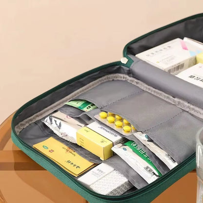 Medical Bag Convenient Portable Medicine Box Organizer Outdoor Medicine Medical Storage Firstaid Kit Home Waterproof Storage Bag