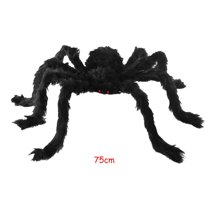 Black White Halloween Spider Web Giant Stretchy Cobweb for Home Bar Haunted House Scary Props Horror Halloween Party Decorations