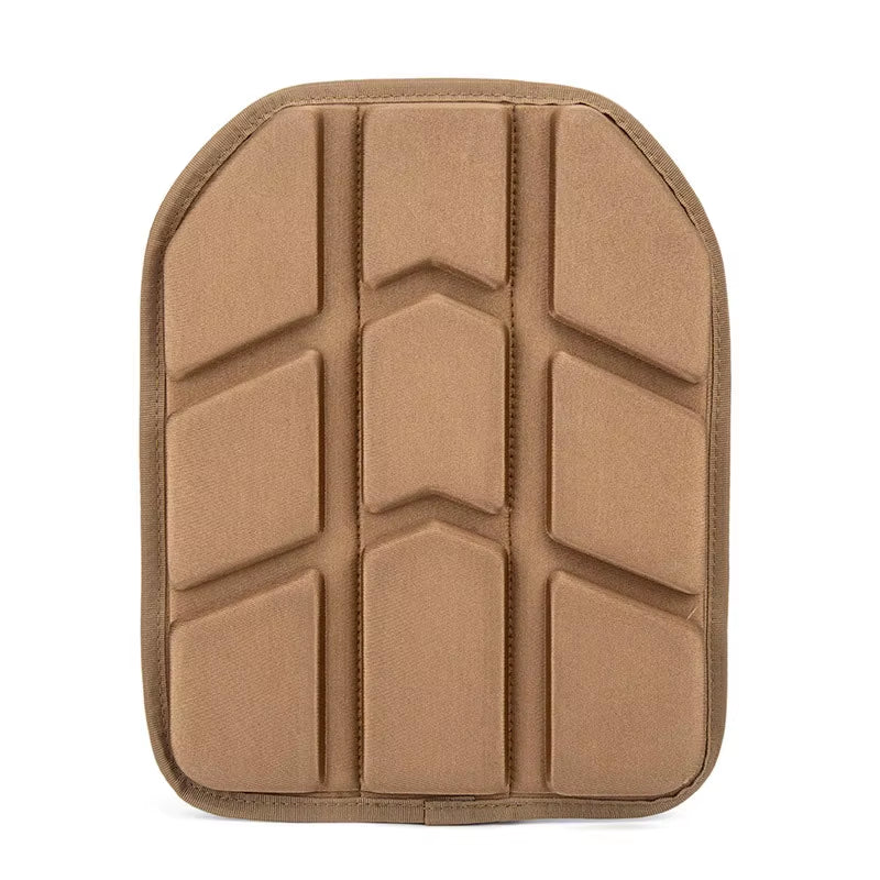 Tactical Vest Padding - Front & Back Shock-Absorbing EVA Pads, Breathable Mesh Anti-Chafing, Moisture, Durable for Hunting