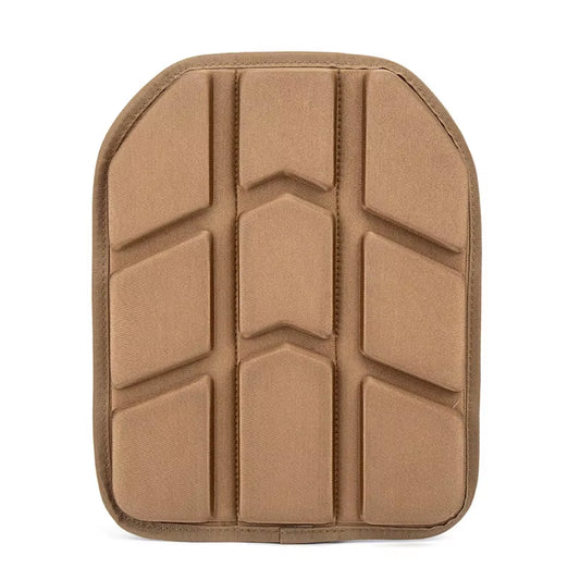 Tactical Vest Padding - Front & Back Shock-Absorbing EVA Pads, Breathable Mesh Anti-Chafing, Moisture, Durable for Hunting