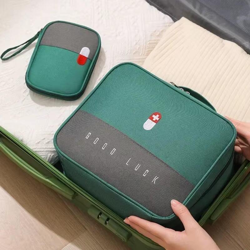 Medical Bag Convenient Portable Medicine Box Organizer Outdoor Medicine Medical Storage Firstaid Kit Home Waterproof Storage Bag