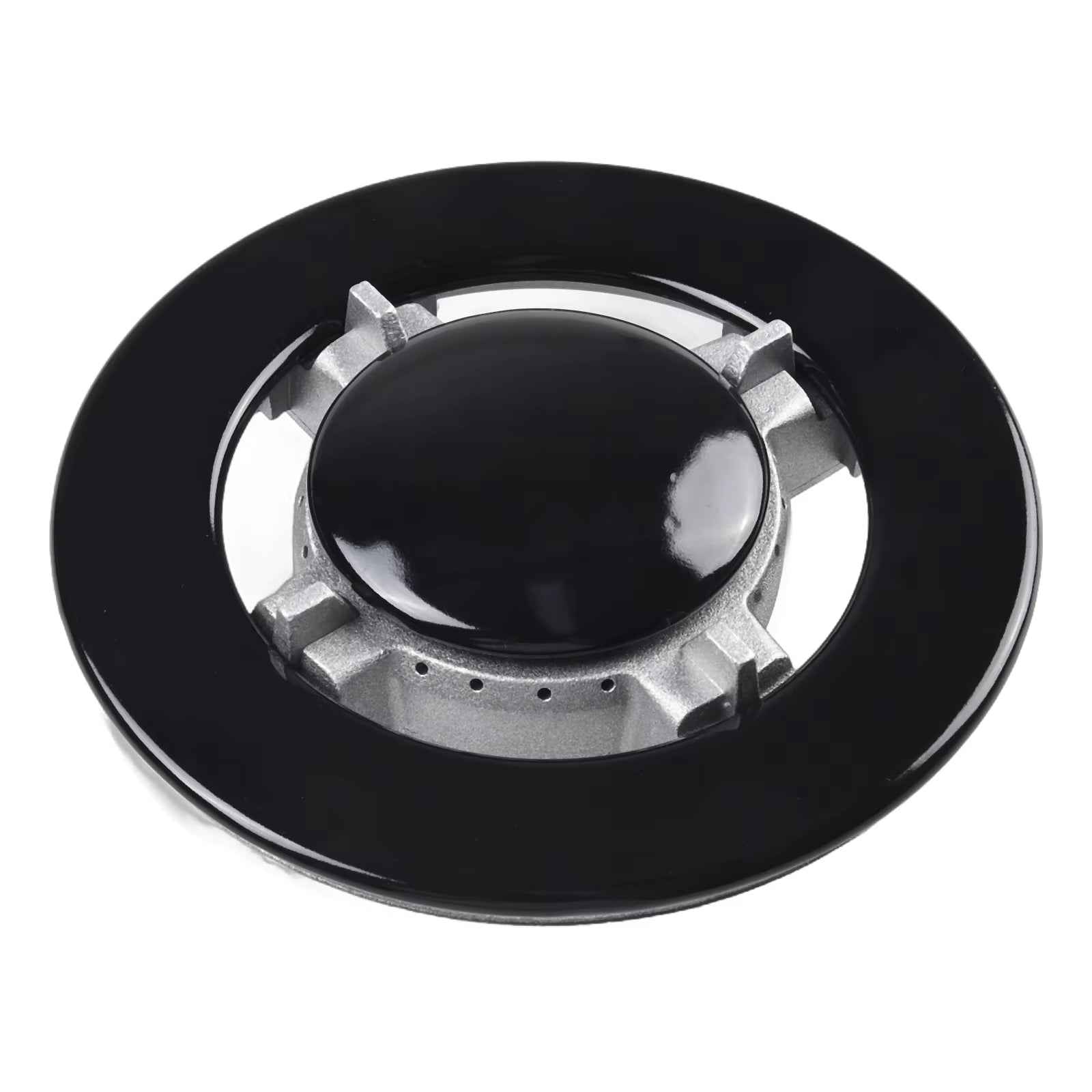 1 Set Cooker Hat Set Stove Lid Upgraded Oven Gas Hob Burner Crown Flame Cap Fits Most Gas Stove Burners Kitchen Accessories