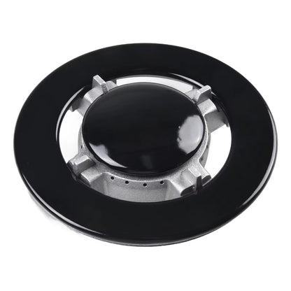 1 Set Cooker Hat Set Stove Lid Upgraded Oven Gas Hob Burner Crown Flame Cap Fits Most Gas Stove Burners Kitchen Accessories