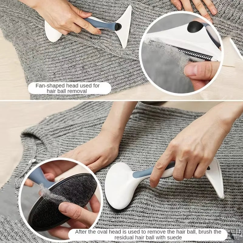 Ultimate Fuzz Remover Fabric Shaver & Lint Brush Adjustable Depiller for Clothes & Furniture Hair Remover Fur Cleaning Tools