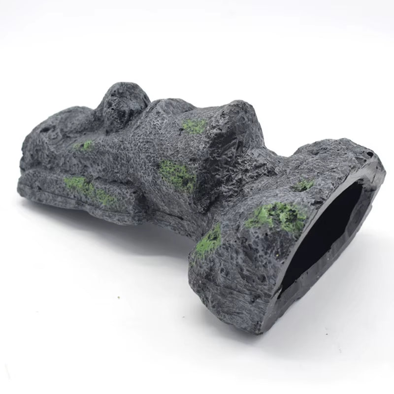 Easter Island Stone Statue Resin Ornament Fish Tank Aquarium Decoration Gnome Terrarium Reptile Tank Artificial Stone Home Decor