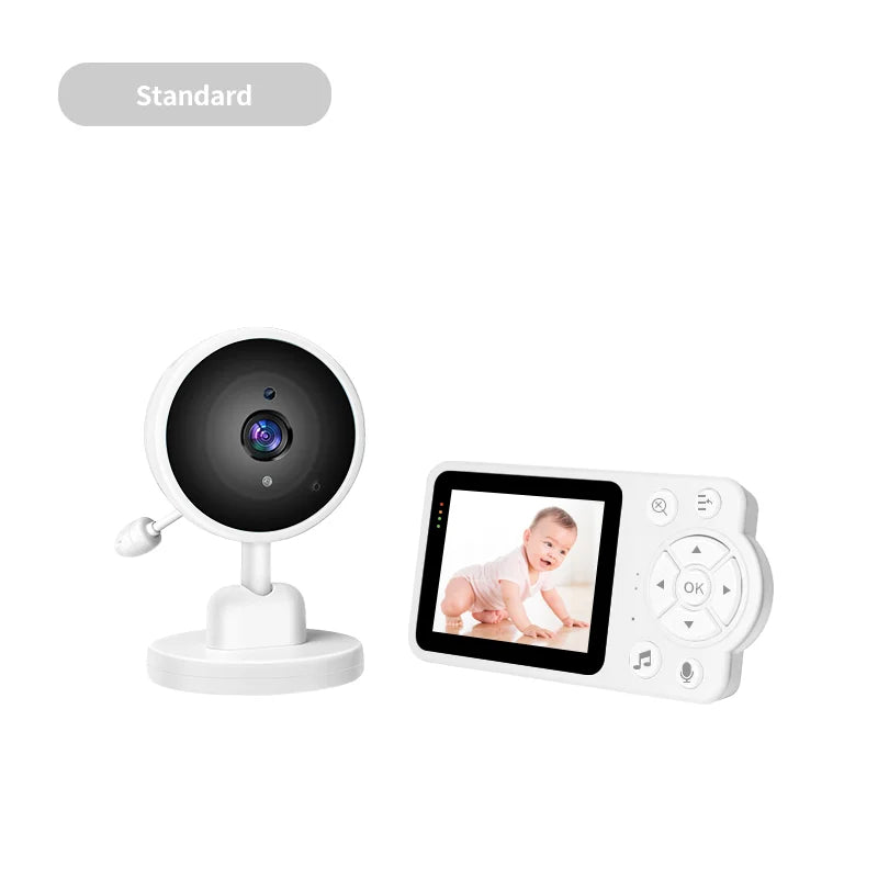 Baby Monitor Two-Way Audio Voice Intercom Infrared Night Vision Baby Camera with Monitor Video Surveillance Security Protection