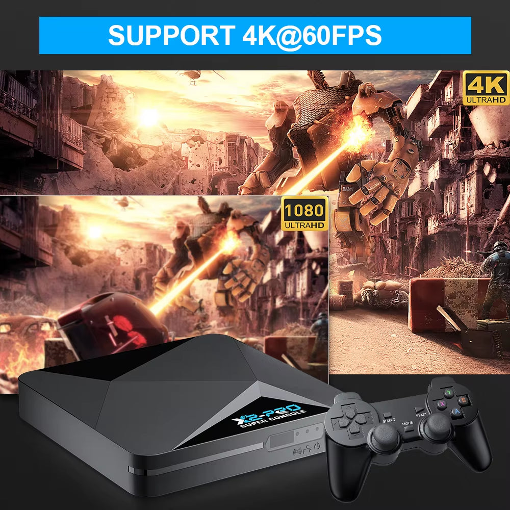IGNB 60+Simulators 50000+Games Installed Super Console X2PRO Retro Home Video Game Console Three System One Game Set-Top Box