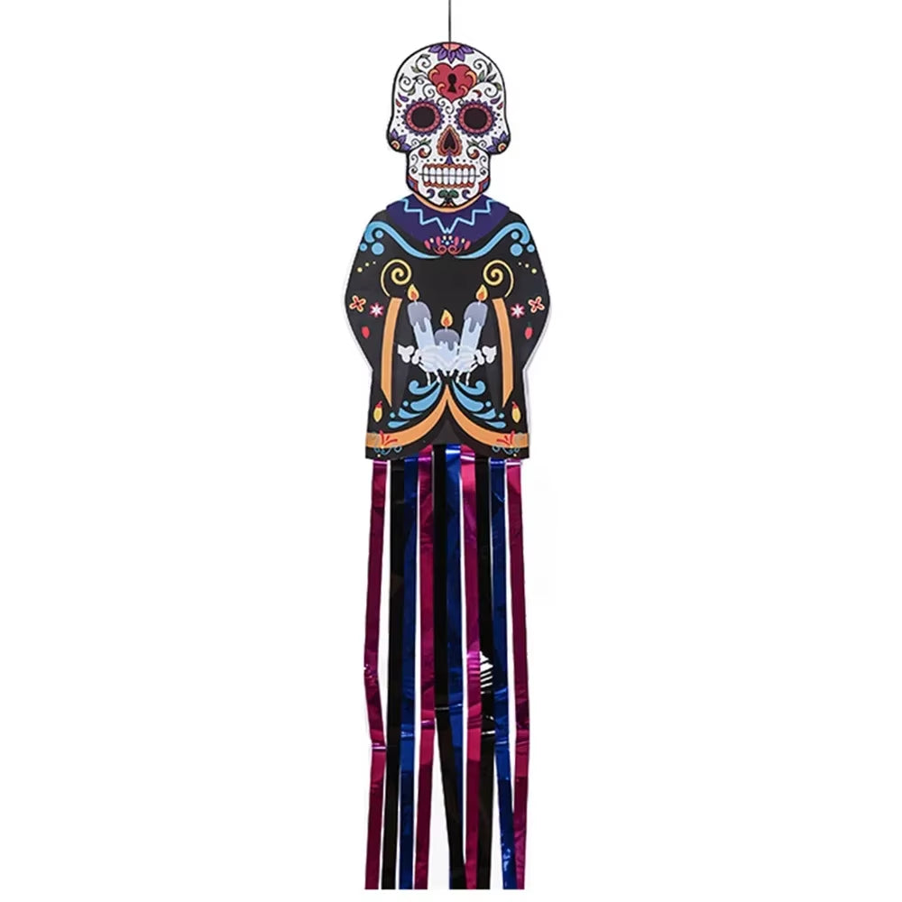 Halloween Crashing Witch into Tree Outdoor Decoration Classic Flying Witch Pendant Decor for Yard Lawn Patio Porch Decorations