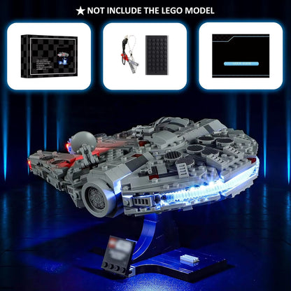 5V LED Lighting (No Model) for LEGO 75375 Star Wars Millennium Falcon Light up Your Building Blocks with Battery Box