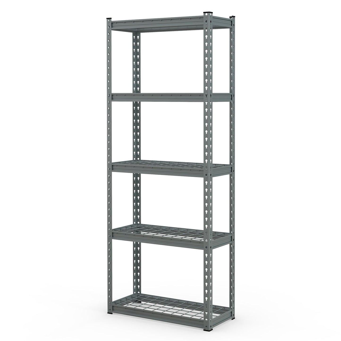 5-Tier Garage Metal Storage Shelves Shelving Unit